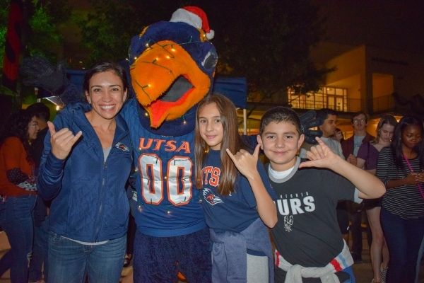 Family at Light the Paseo
